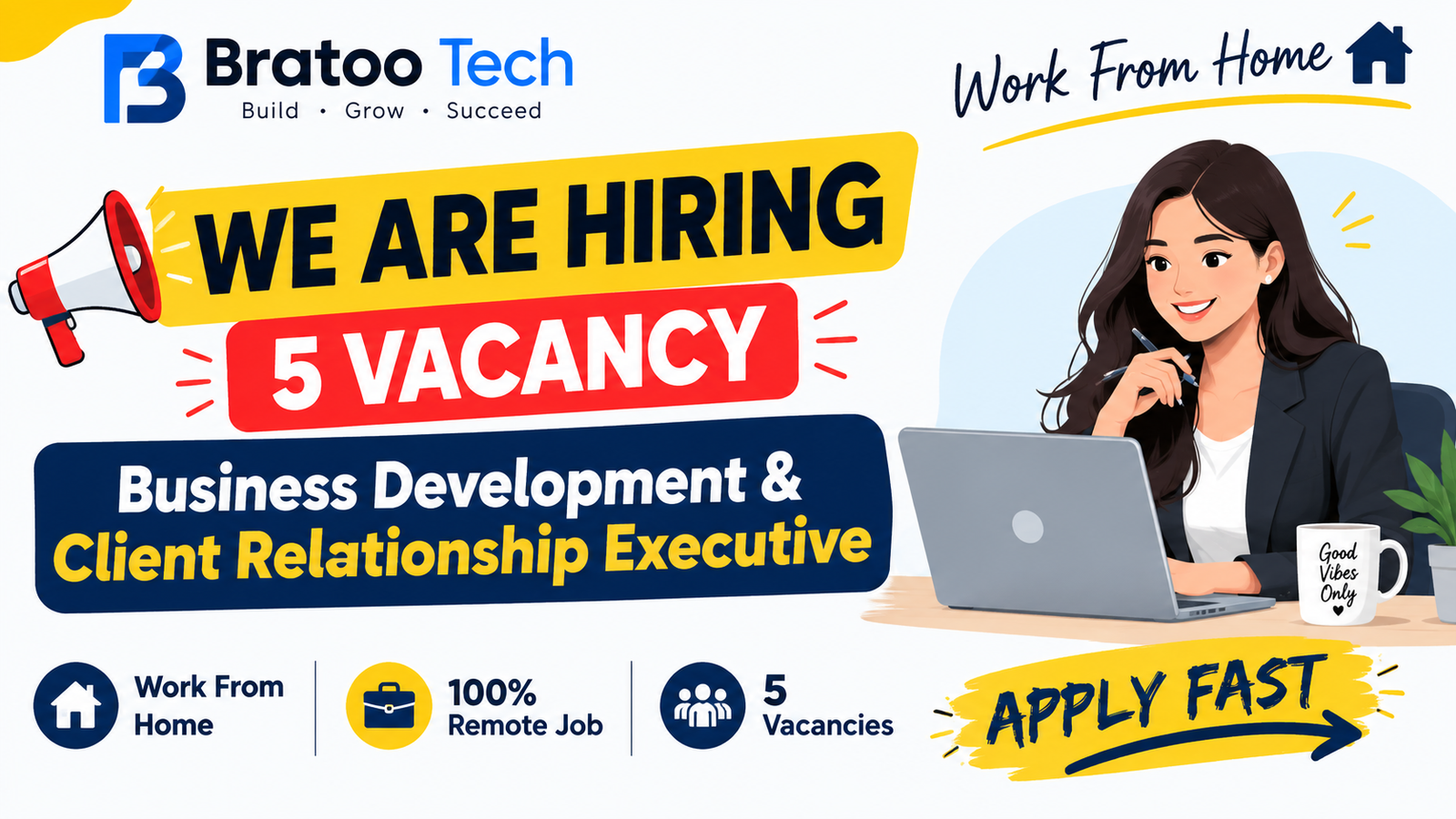 Business Development & Client Relationship Executive – Bratto Tech job opening at Military Brat Defence Academy